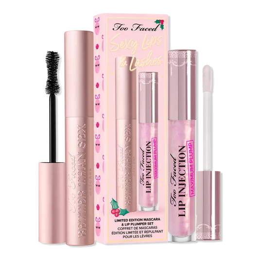 Too Faced Sexy Lips & Lashes Mascara and Lip Plumper Set