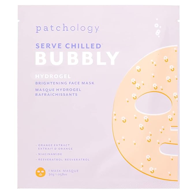 Pathology mascarilla de gel iluminador con resveratrol y niacinamida Bubbly