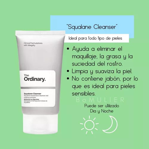 The Ordinary Squalane Cleanser | Limpiador de Squalano