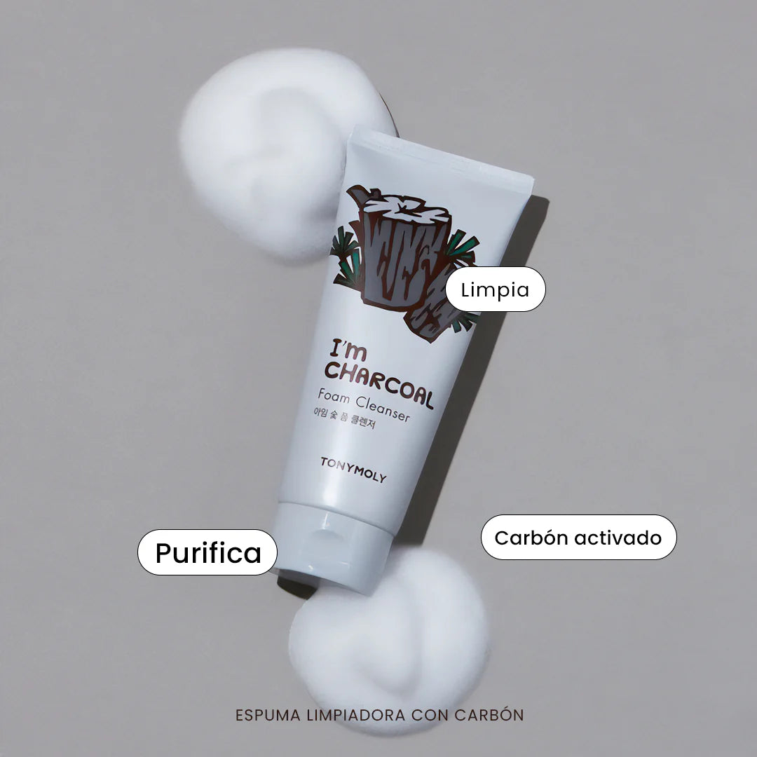 I´m charcoal-Tony moly Pore Care Foam Cleanser