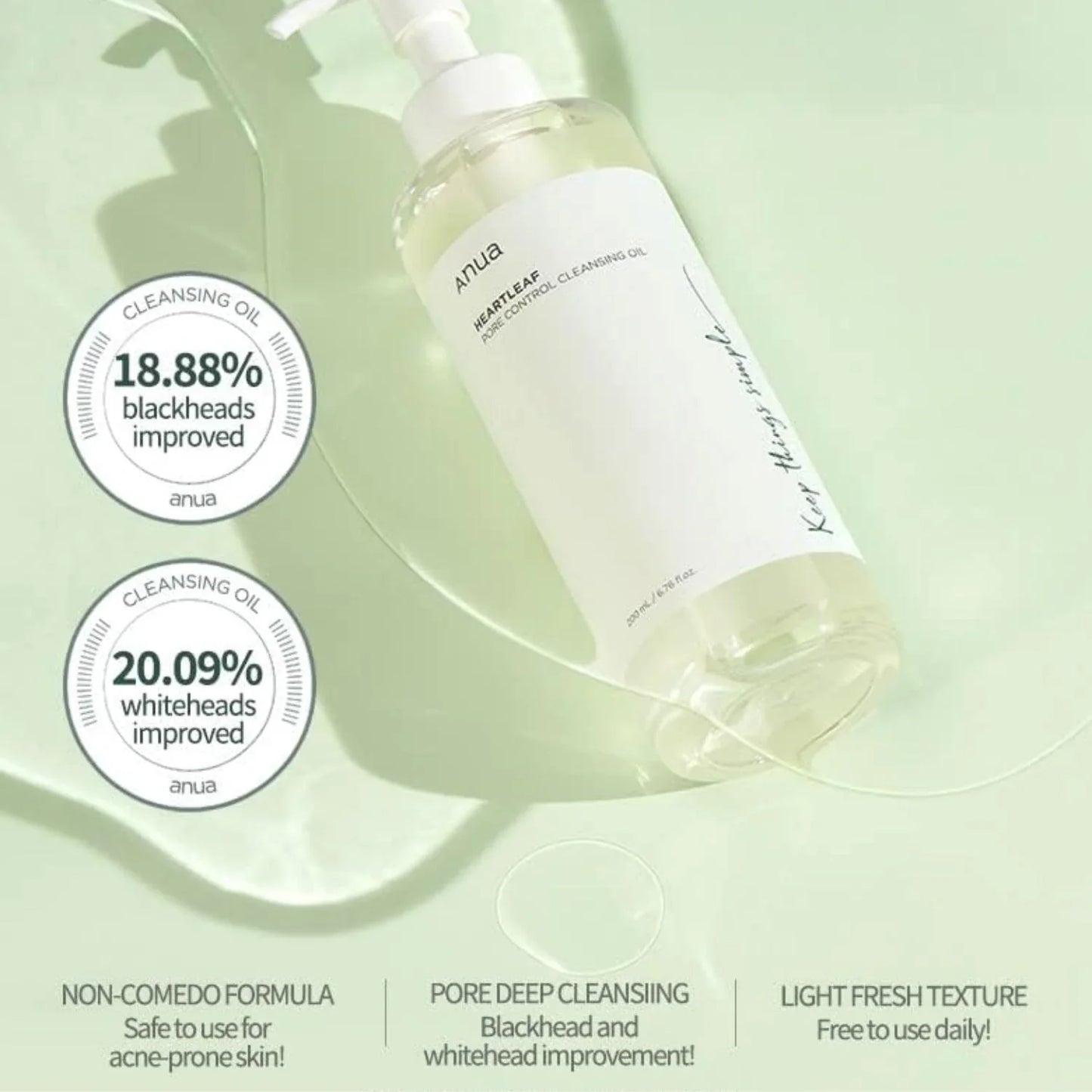ANUA - Heartleaf Pore Control Cleansing Oil - 200ml