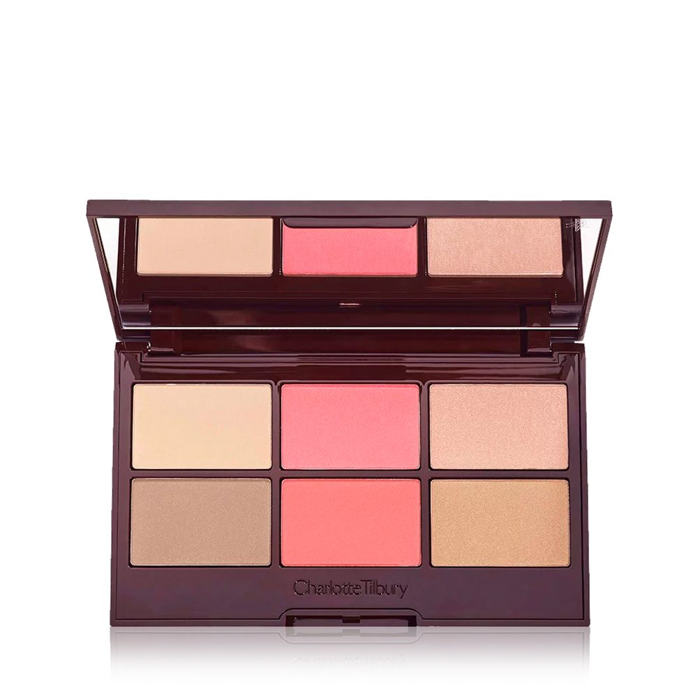 Charlotte Tilbury glowing, pretty skin palette