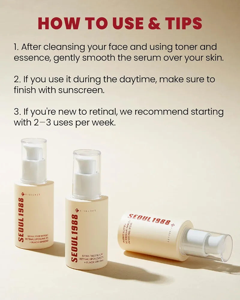 Retinol Suero Liposome 2% - Seoul 1988