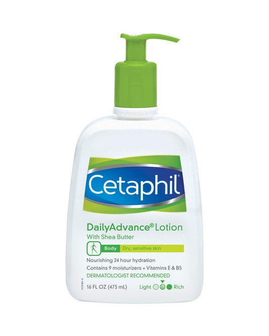 Cetaphil Dily advance lotion with shea butter