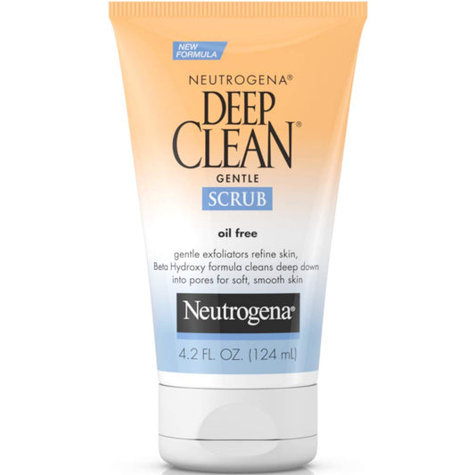Neutrogena Deep Clean gentle scrub