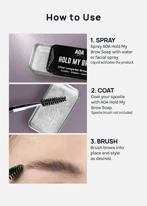 Jabon para cejas AOA