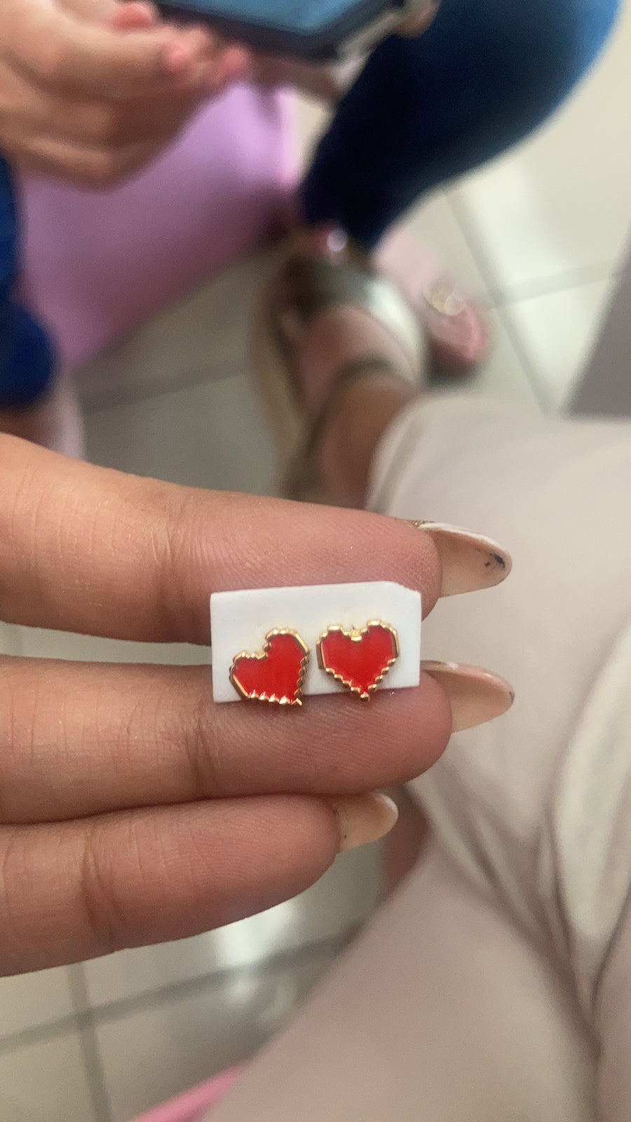 Corazones rojos