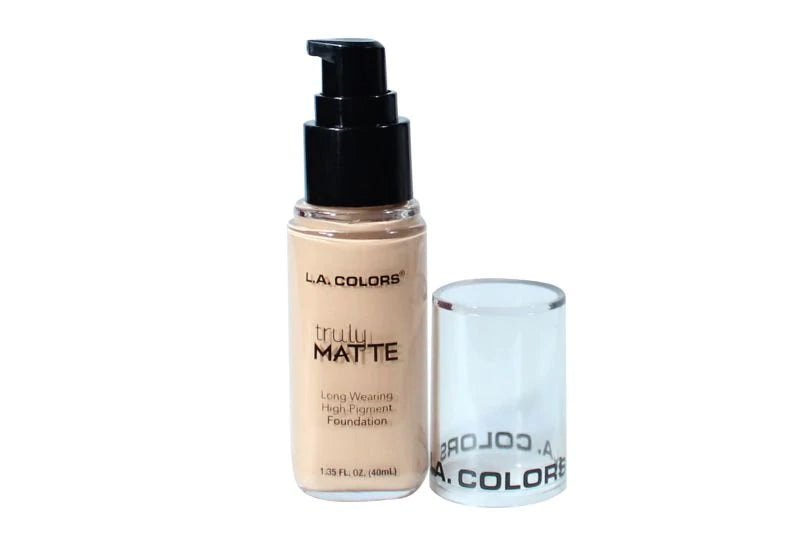 Base La Colors Matte Truly Cobertura Completa - Karina Cosmeticos -  Cosmeticos y Novedades a Precio de Mayoreo