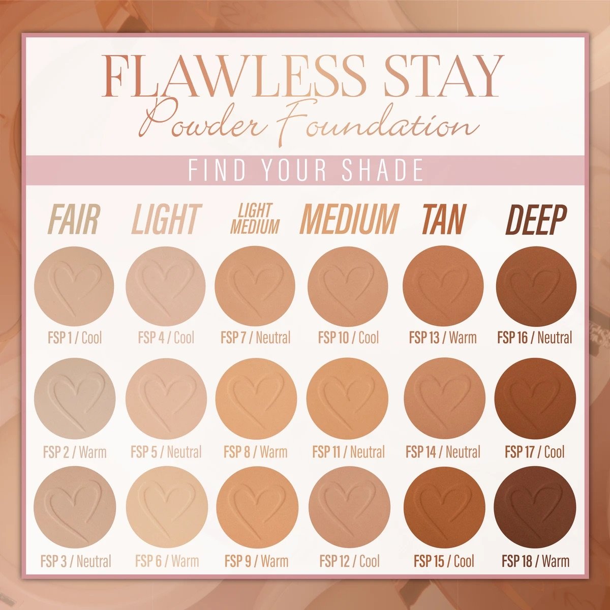 Beauty Creations Flawless Stay Base en Polvo