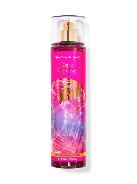 Mist Pink Tie Dye - Bath & Body works