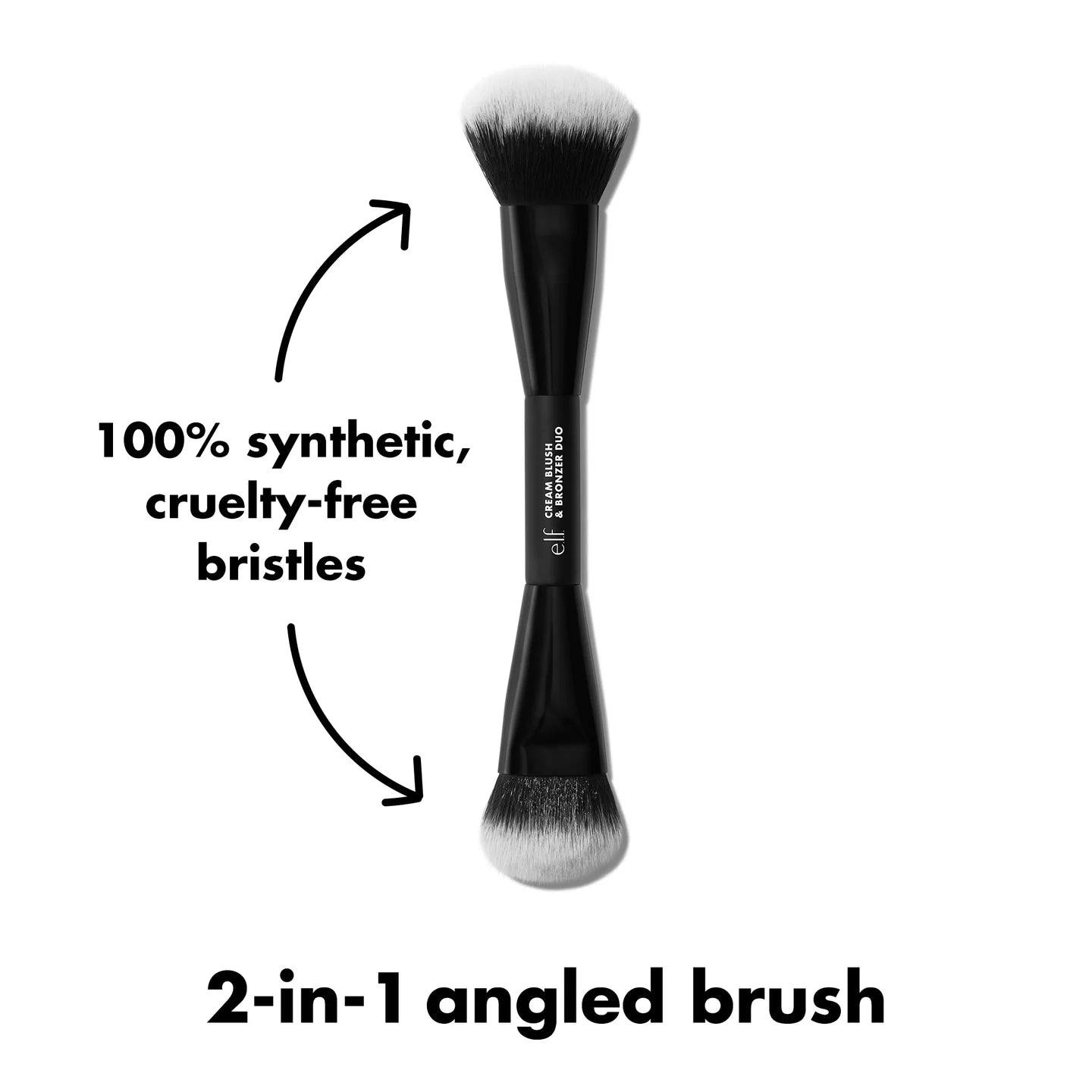 Cream Blush & Bronzer Duo Brush - Elf