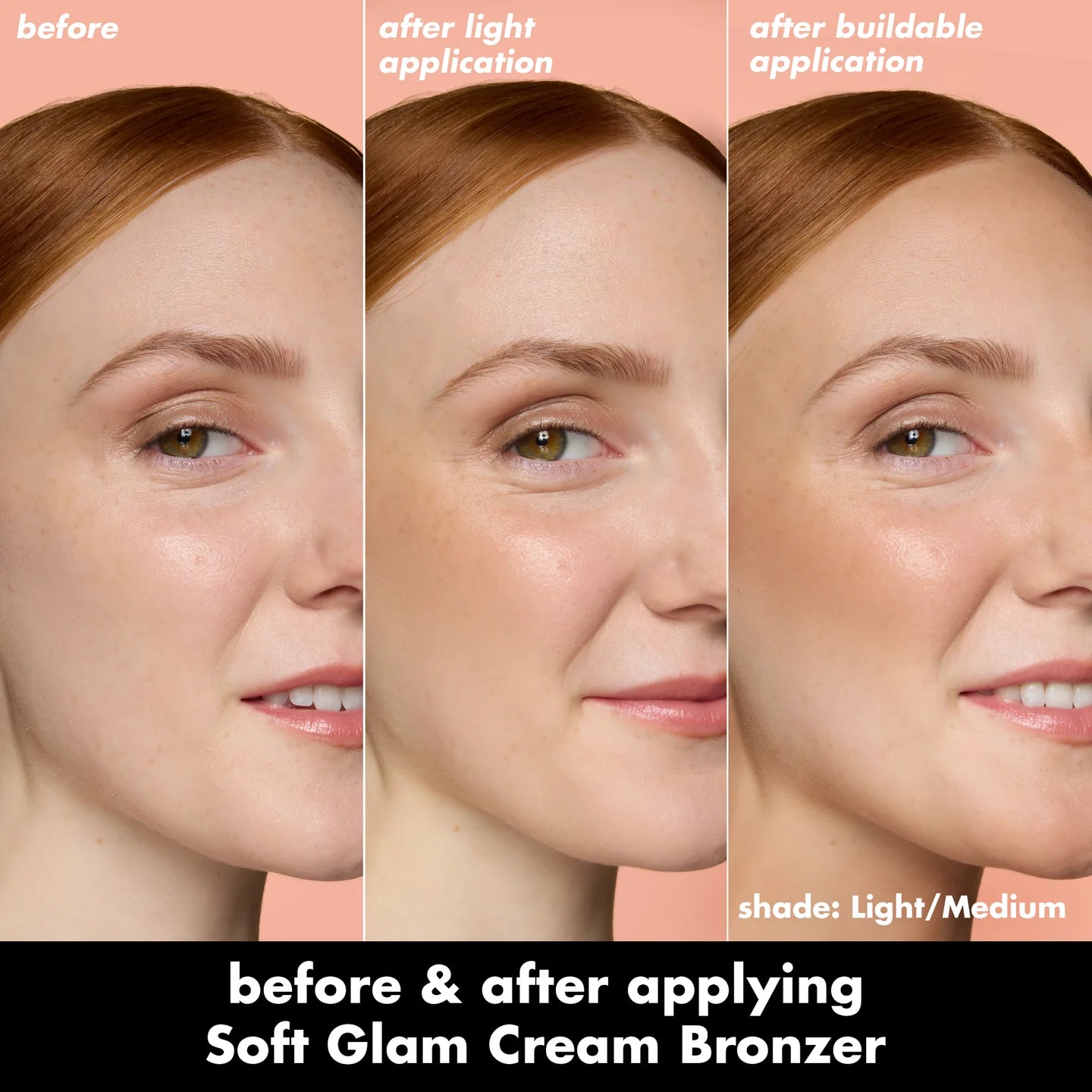 Soft Glam Cream Bronzer - Light Medium - Elf