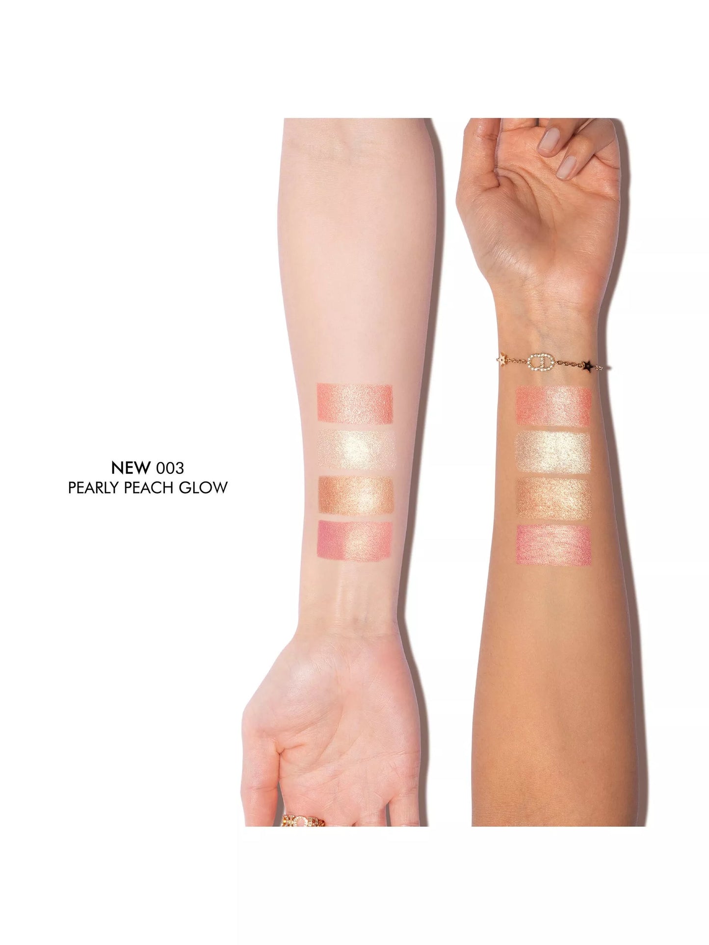DIOR Backstage Glow Maximizer Face Palette- Pearly Peach Glow