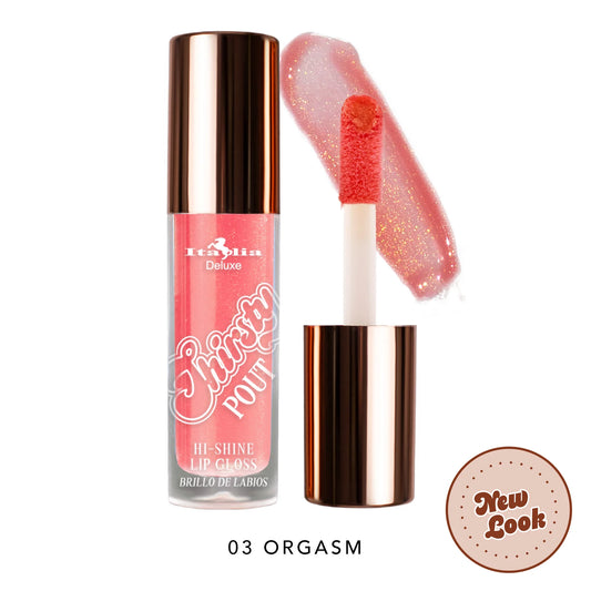 Thirsty Pout Hi-Shine Lip Gloss - Italia Deluxe