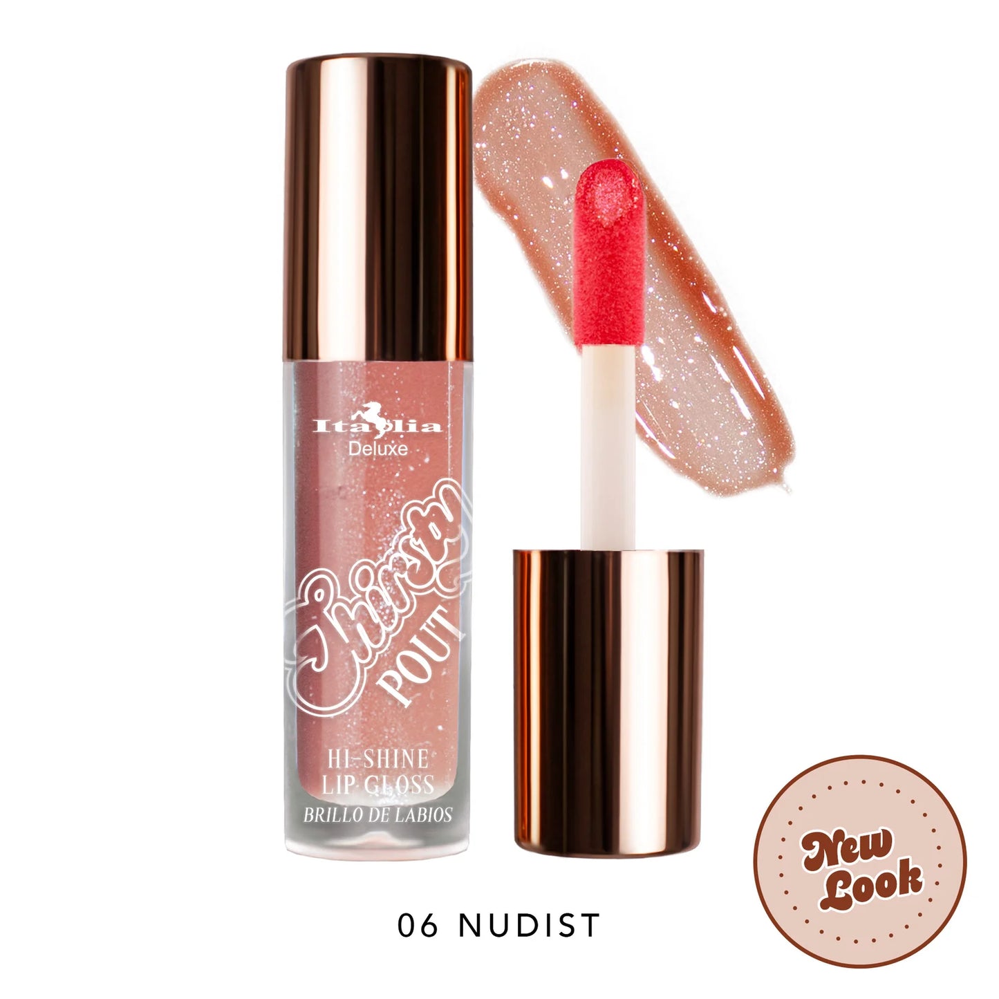 Thirsty Pout Hi-Shine Lip Gloss - Italia Deluxe