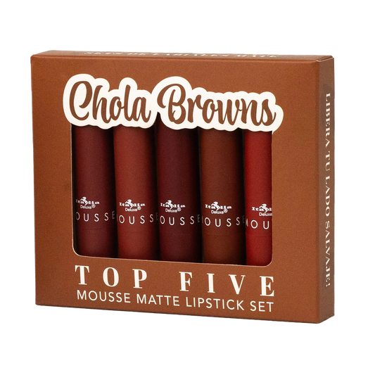 Italia Top Five Mouse Matte Lipstick Chola Browns
