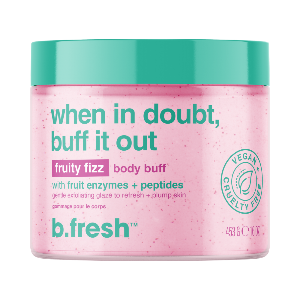 B Fresh When In Doubt, Buff It Out Scrub