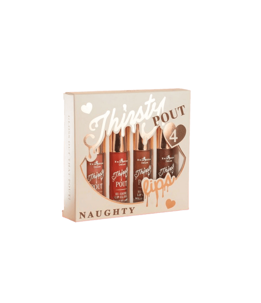 Set Lipgloss Italia Deluxe Pout Naughty