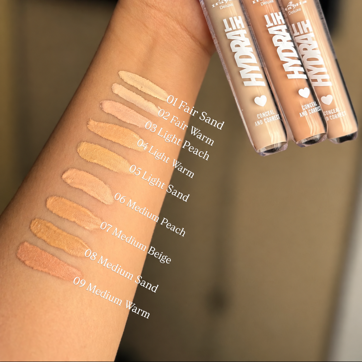 HydraHit Correct and Conceal - Italia Deluxe