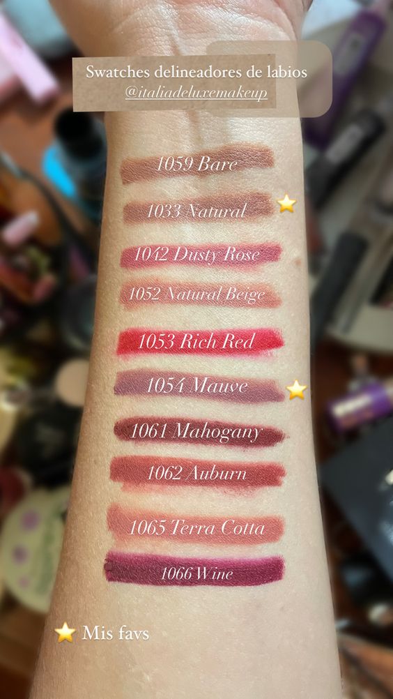 Italia Deluxe Ultra Fine Lip Liner