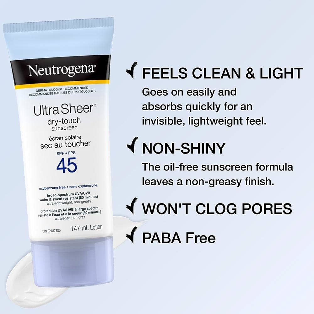 Neutrogena Ultra Sheer Dry-Touch Sunscreen SPF 45