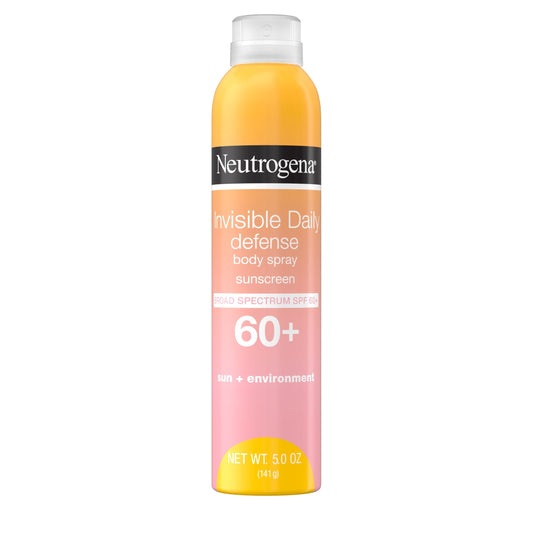 Spray protector solar corporal Invisible Neutrogena SPF 60