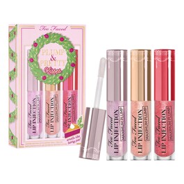 Too Faced Plump & Pretty Kisses: Travel Size Lip Plumper Gloss Trio Set