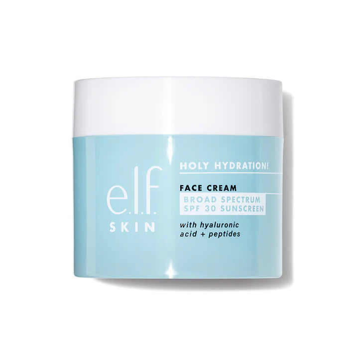 Elf Holy Hydration face cream spf 30 sunscreen