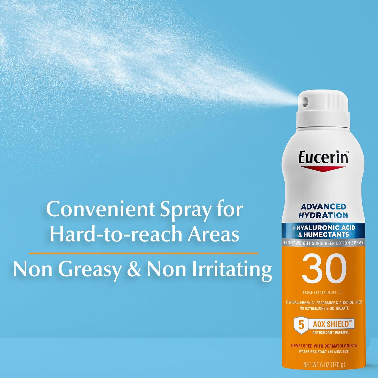 Eucerin advanced hydration Protector Solar 30 en spray