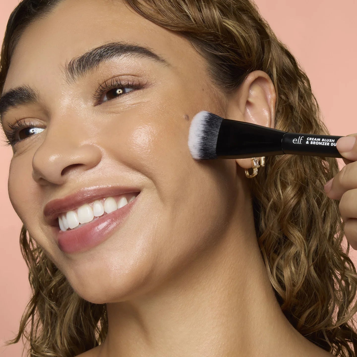 Cream Blush & Bronzer Duo Brush - Elf