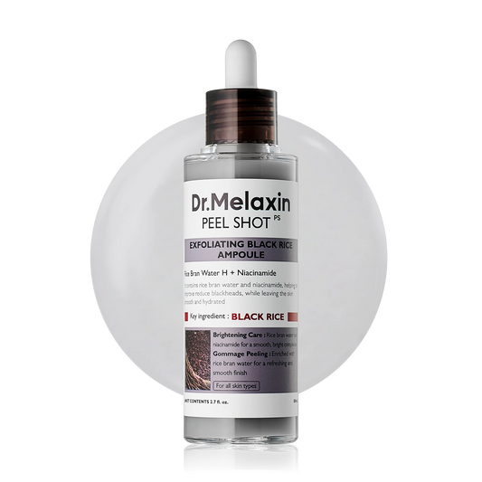 Peel Shot Glow Black Rice Ampulle - Dr.Melaxin