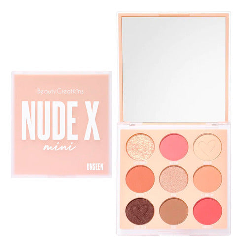 Nude X - Paleta De Sombras Mini - Unseen