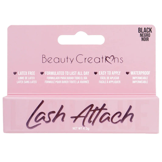 Pegamento negro de pestañas con aplicador Beauty Creations