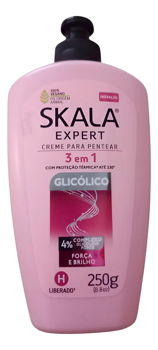 Skala Expert 3 En 1 Glicólico - Crema De Peinar