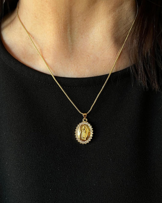 Collar Virgen de Guadalupe