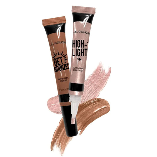 Iluminador y Bronceador: Highlight & Get Bronzed - L.A. Colors
