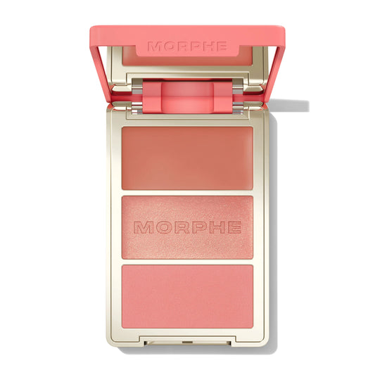 Cheek Thrills Multi-Finish Face Trio - Morphe