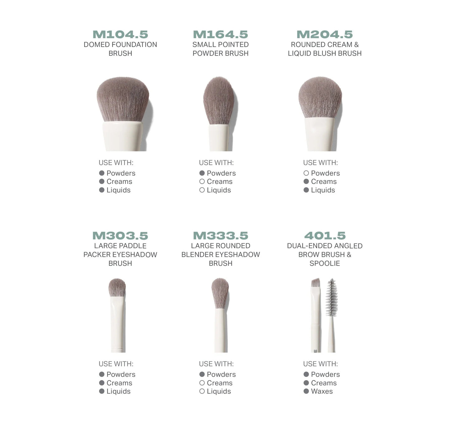 Along for the Glide 6-Piece Travel Brush Set - Morphe