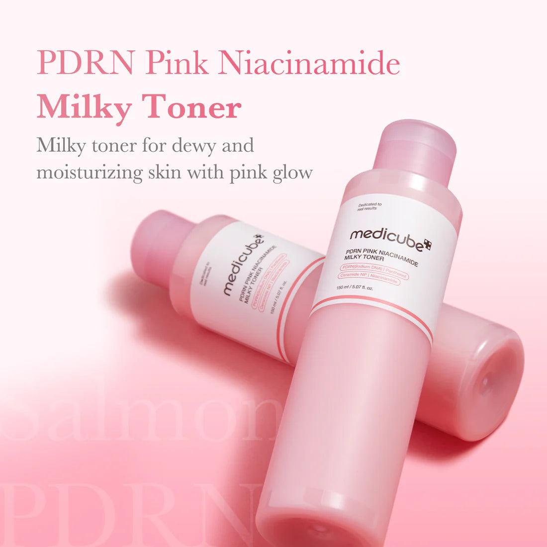 PDRN Pink Niacinamide Milky Toner - Medicube