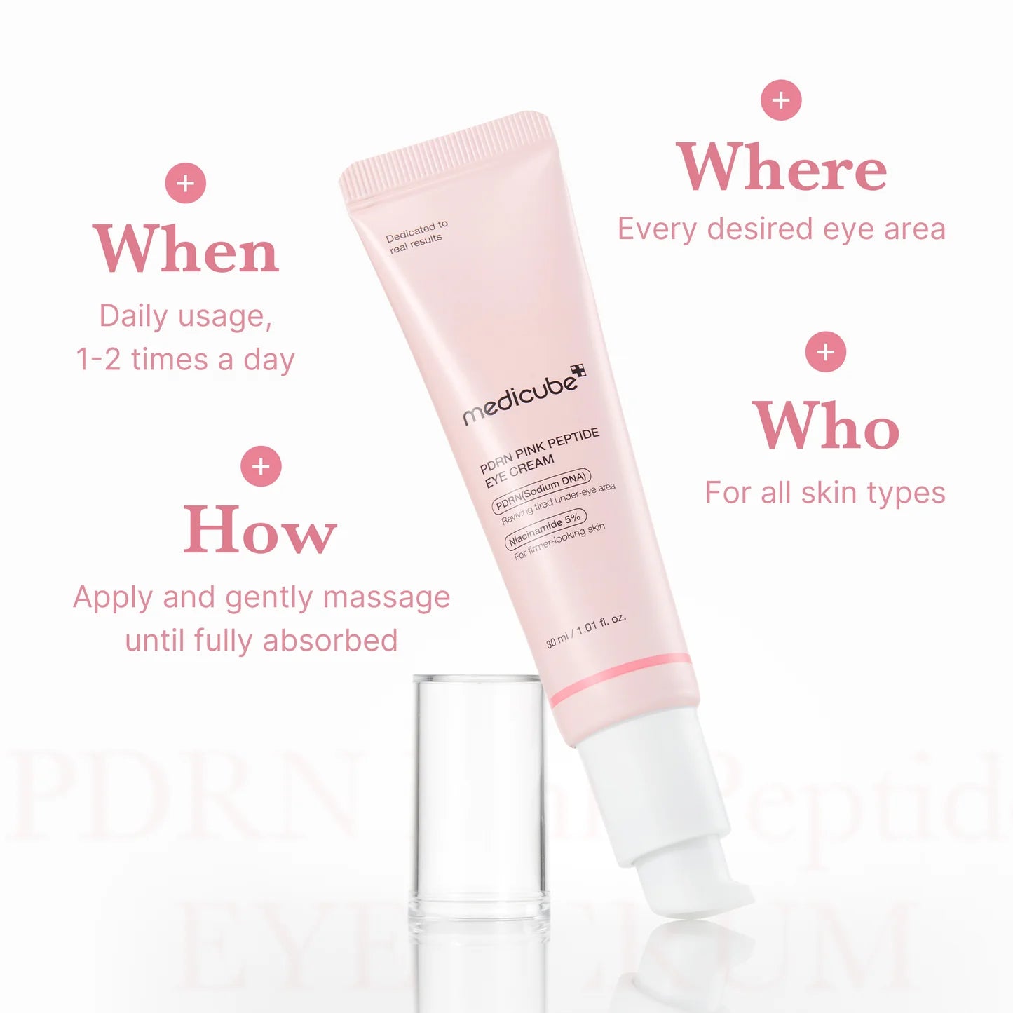 Medicube - Pink Peptide Eye Cream