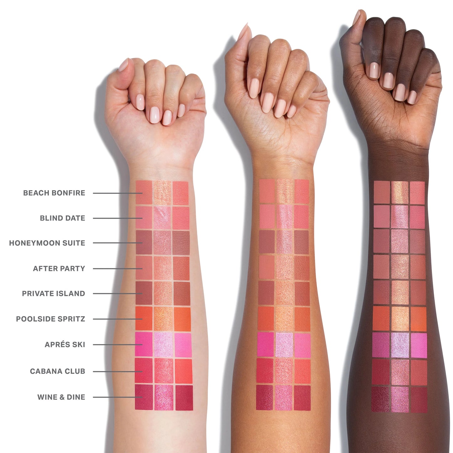 Cheek Thrills Multi-Finish Face Trio - Morphe