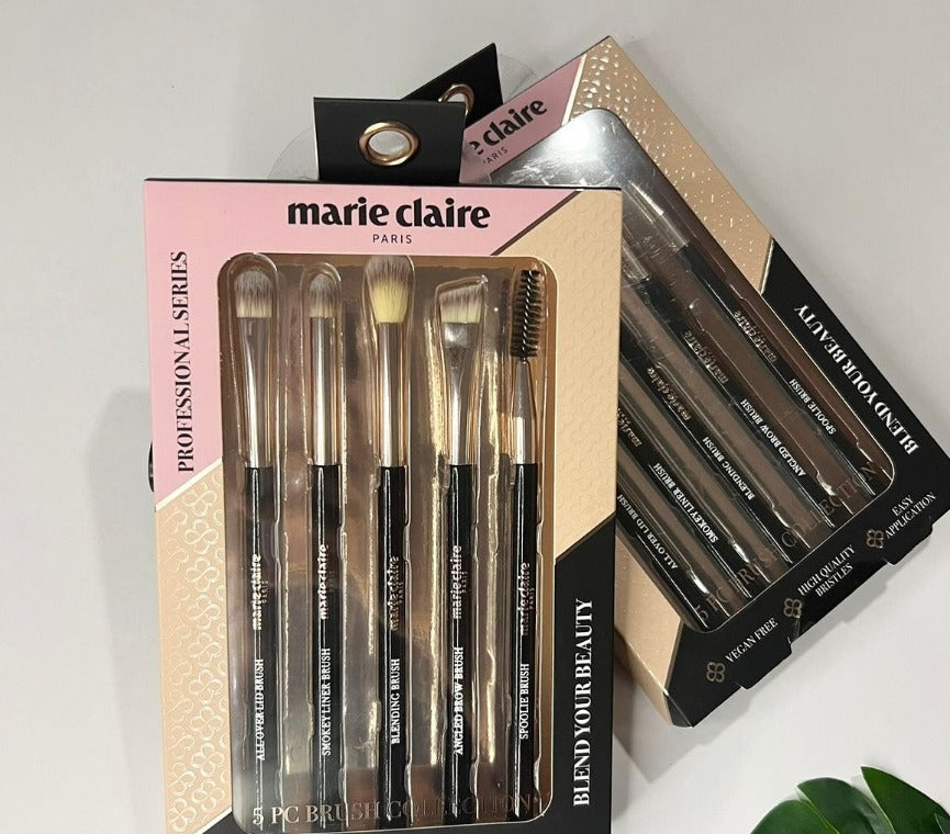 Set 5 PC brochas de ojos Marie Claire