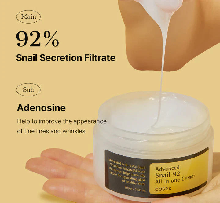 Cosrx- Advanced Snail 92 All in one Cream