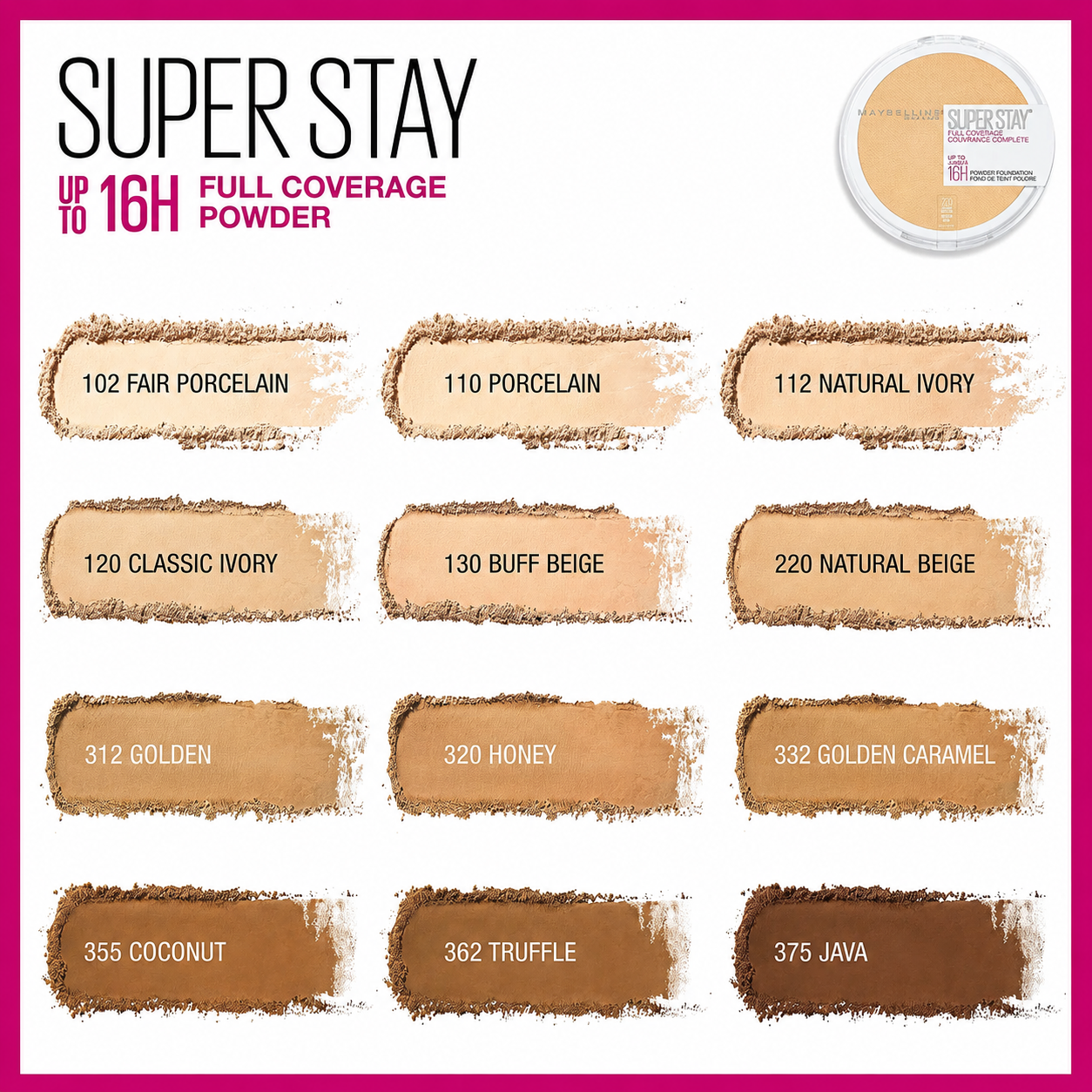 Maybelline SuperStay Polvos Compacto