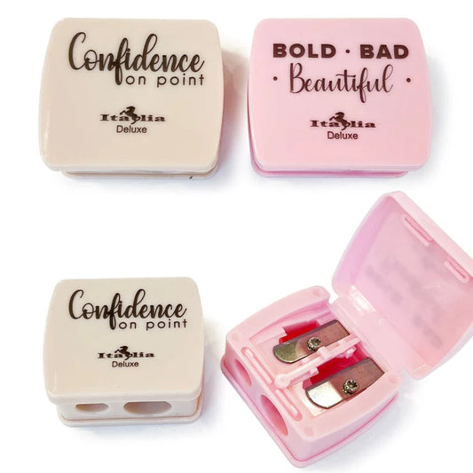 Duo Eye & Lip Liner Pencil Sharpener - Sacapuntas | ITALIA DELUXE