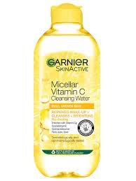 Agua micelar Garnier con vitamina C