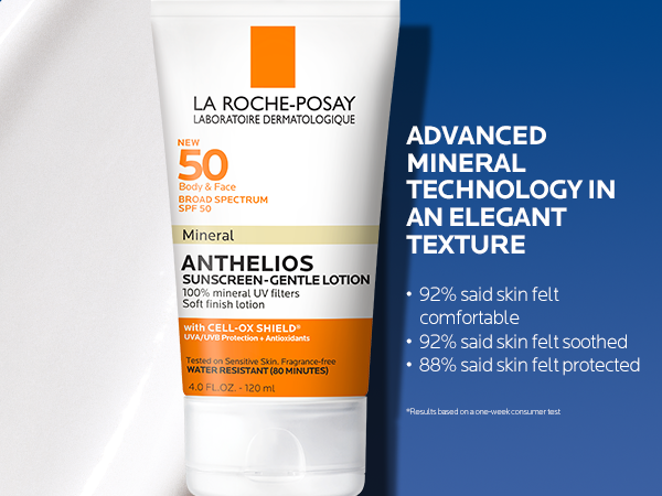 La Roche Posay ANTHELIOS SPF 50 GENTLE LOTION MINERAL