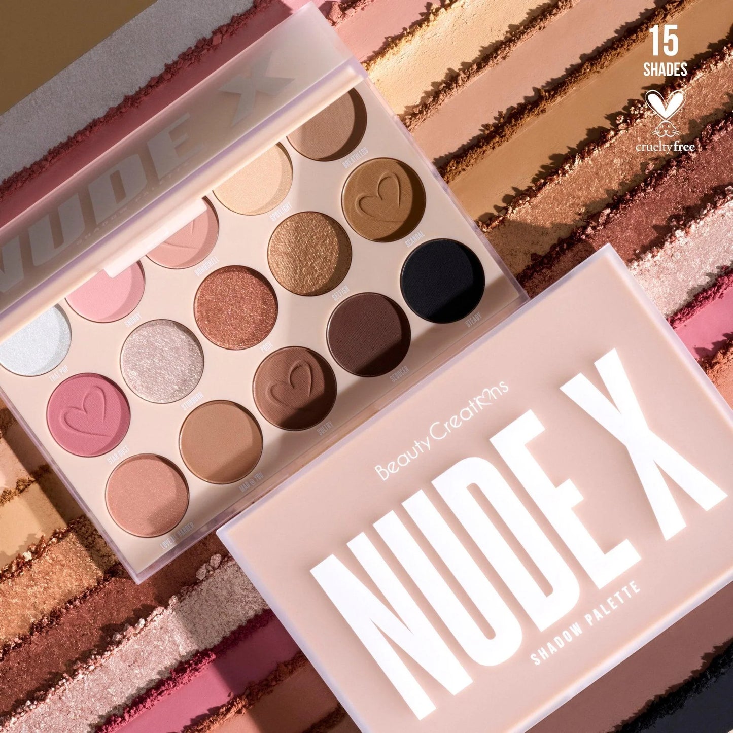 Nude X Shadow Palette -  Beauty Creations