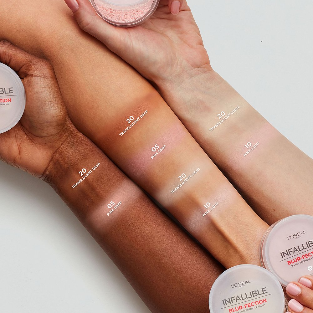 Loreal blur fection powder -  Translucent light