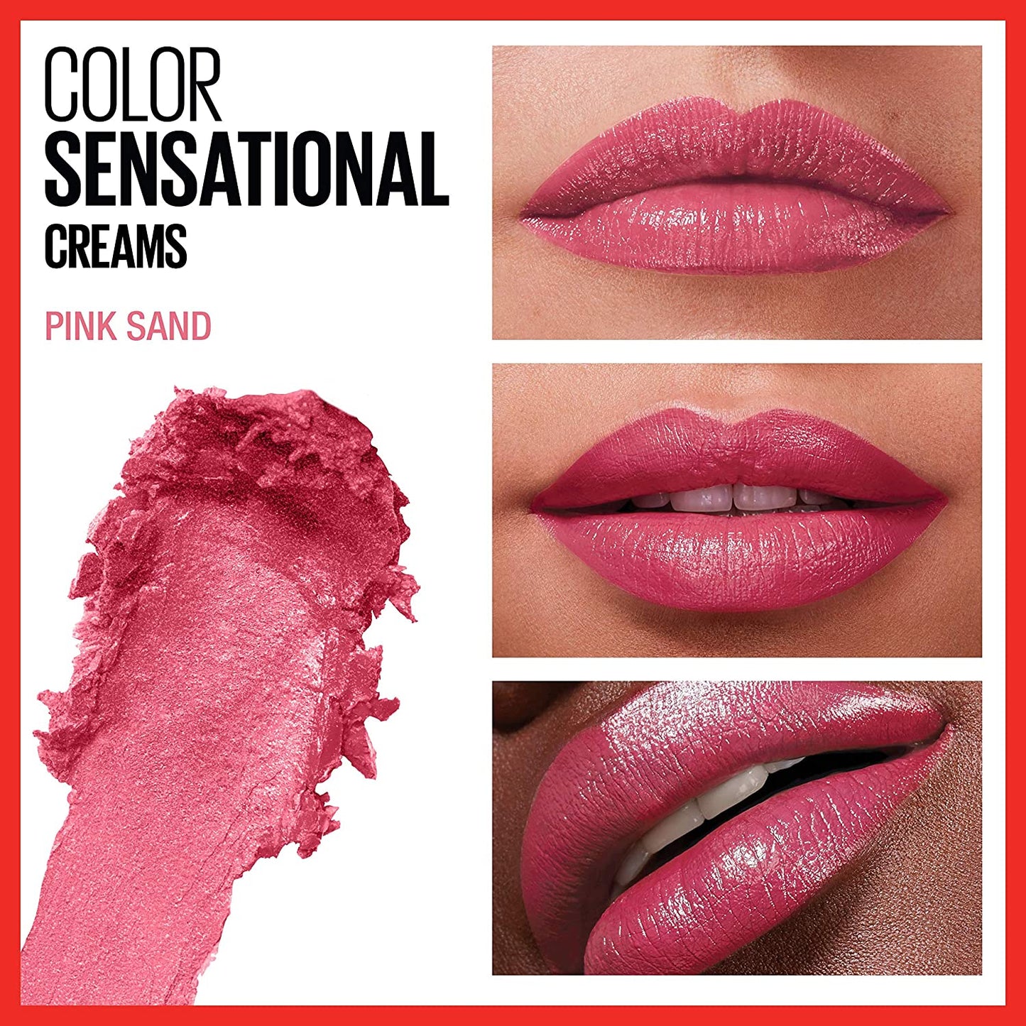 Maybelline Color Sensational The Creams, Cream Finish Lipsticks